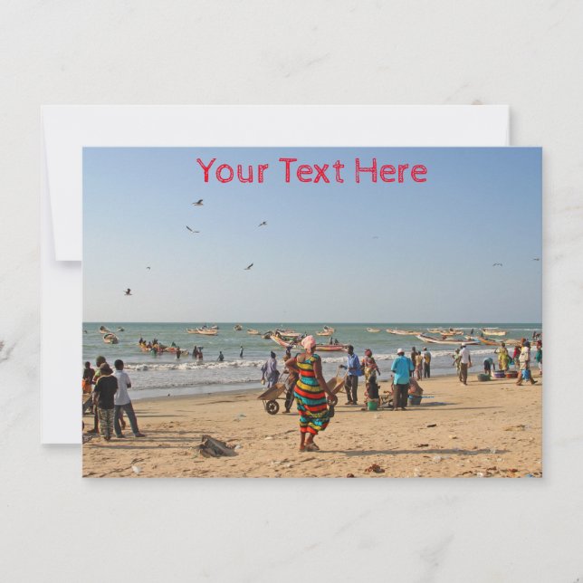 Customizable Tanji, Gambia card (Front)