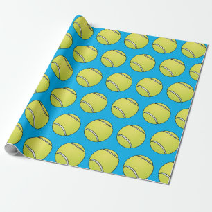 Customizable Tennis Wrapping Paper
