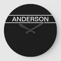 Customizable Text | Bold Modern Black & White