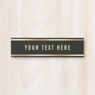 Customizable Text Exam Room Conference Room Door Sign