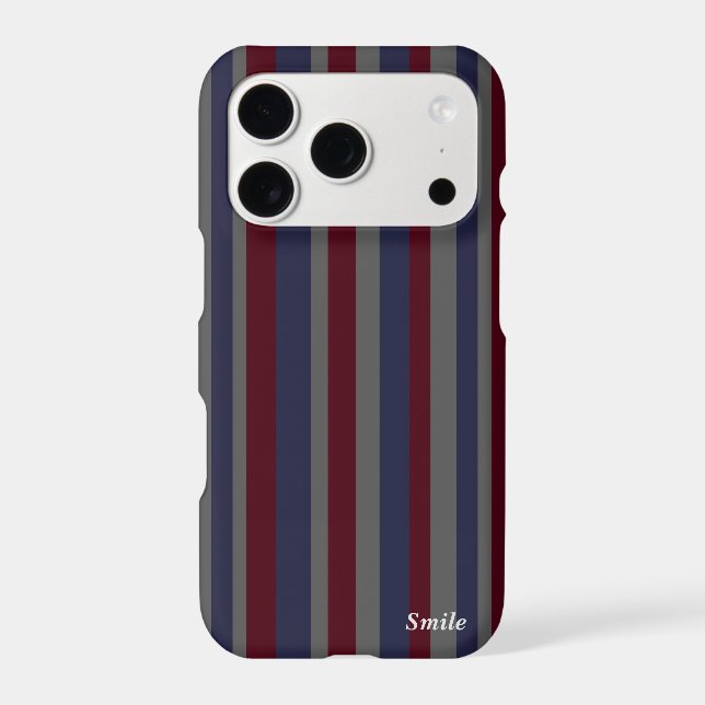 Customizable Tricolor Striped Name (Back)