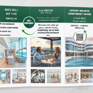 Customizable Trifold Brochure Template – Editable 