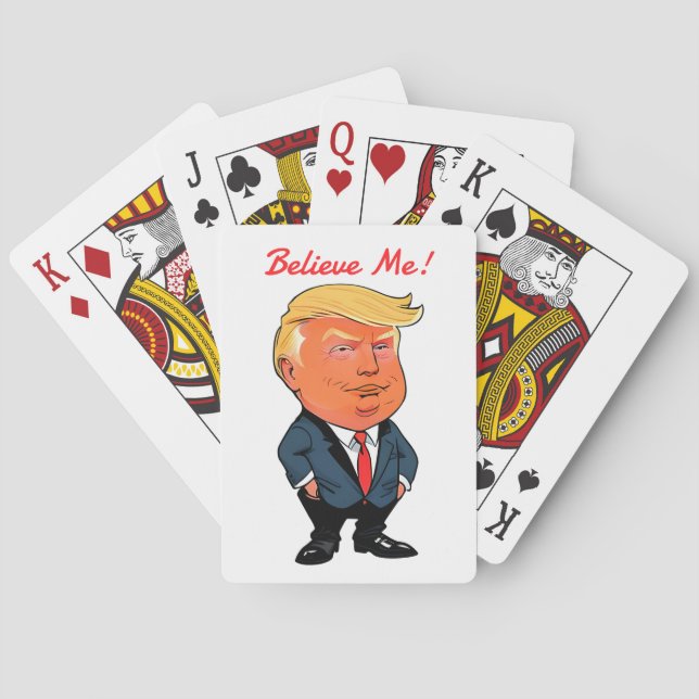 CUSTOMIZABLE TRUMP Playing Cards (Back)