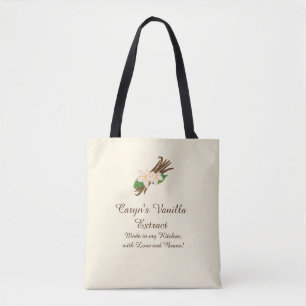 Customizable Vanilla Extract Tote Bag
