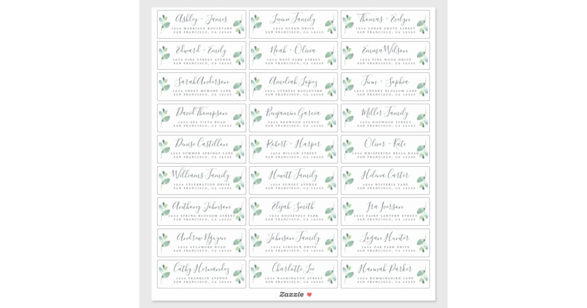 customizable-wedding-guest-address-labels-zazzle-au