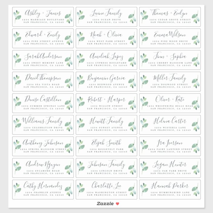 customizable-wedding-guest-address-labels-zazzle-au