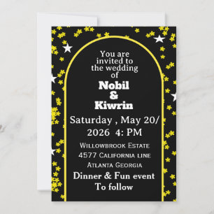 Customizable Wedding Invitation Elegant