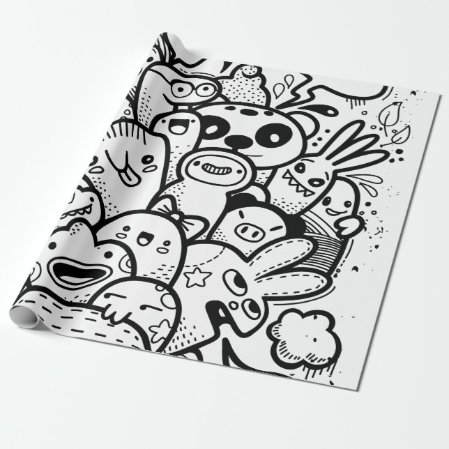 CUSTOMIZABLE Wrapping Paper (Unrolled)