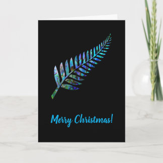 CUSTOMIZABLE XMAS KIWI SANTA CARD