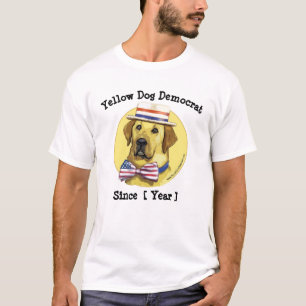 Customizable Yellow Dog Democrat T-Shirt