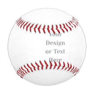 Customizable Your Design or Text Here Personalized Baseball
