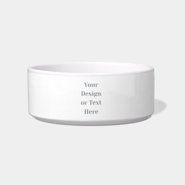 Customizable Your Design or Text Here Personalized Bowl (Front)