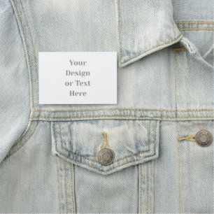 Customizable Your Design or Text Here Personalized Name Tag