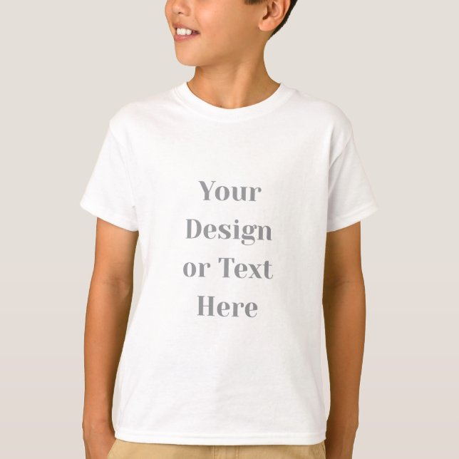 Customizable Your Design or Text Here Personalized T-Shirt (Front)