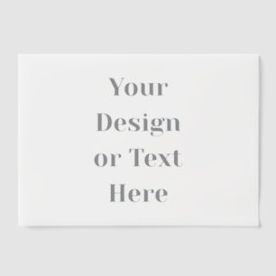 Customizable Your Design or Text Here Personalized Vellum Invitations