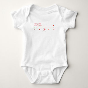 Customizable Your Favorite Music Baby Bodysuit