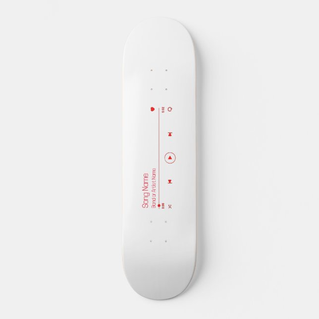 Customizable Your Favorite Music Skateboard (Front)