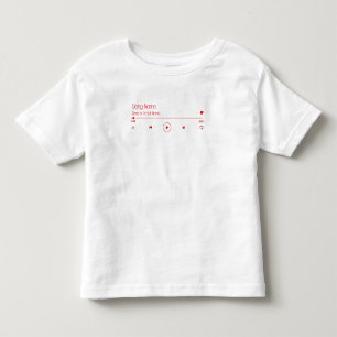 Customizable Your Favorite Music Toddler T-Shirt