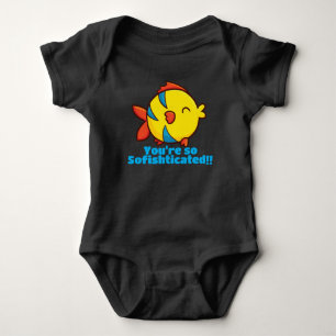 Customizable "You're so Sofishticated" Baby Bodysuit