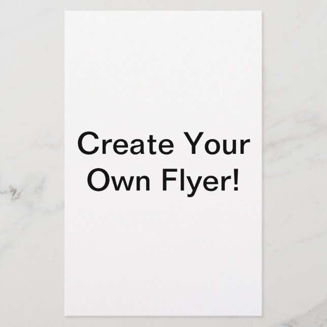 Customize Add Name Photo or Artwork Flyer (Front)