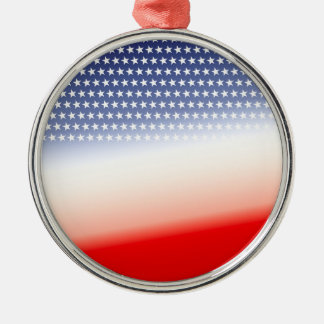 Customize Americana Metal Ornament