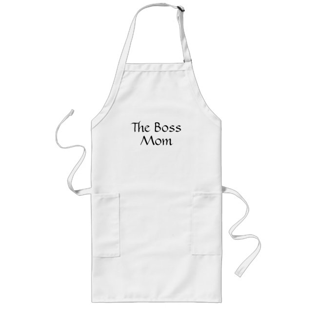 Customize Apron - The Boss (Front)