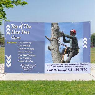 Customize Arborist Tree Service Business Promo Banner