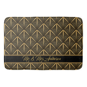 Customize Art Deco  Bath Mat