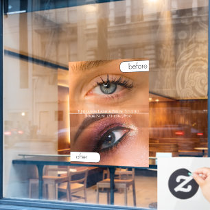 Customize Beauty Salon Before After Eyelash Makeup
