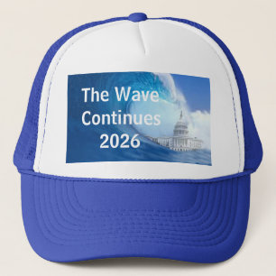 Customize Blue Wave Election 2026 Trucker Hat