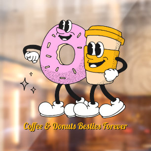 Customize Coffee And Donuts Besties Forever Promo