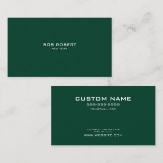 CUSTOMIZE - Create Your Own Custom Business Card