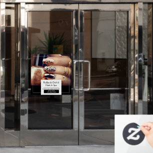 Customize Elegant Nail Salon Promotional