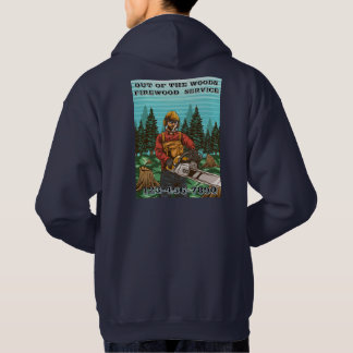 Customize Firewood Sales Business Promotional Hoodie