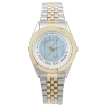 Customize Image | Unisex Two-Tone Bracelet Watch