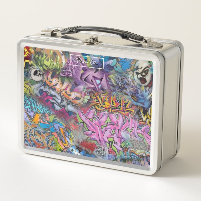 Customize Lunch Box - Street Art (Front)