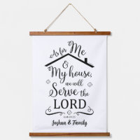 Customize Name Joshua 24:15 Bible verse