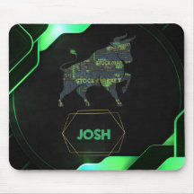 Customize Name | Personalized Traders Mousepad
