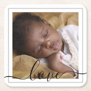 Customize Paper Coaster - Love Your Own Image