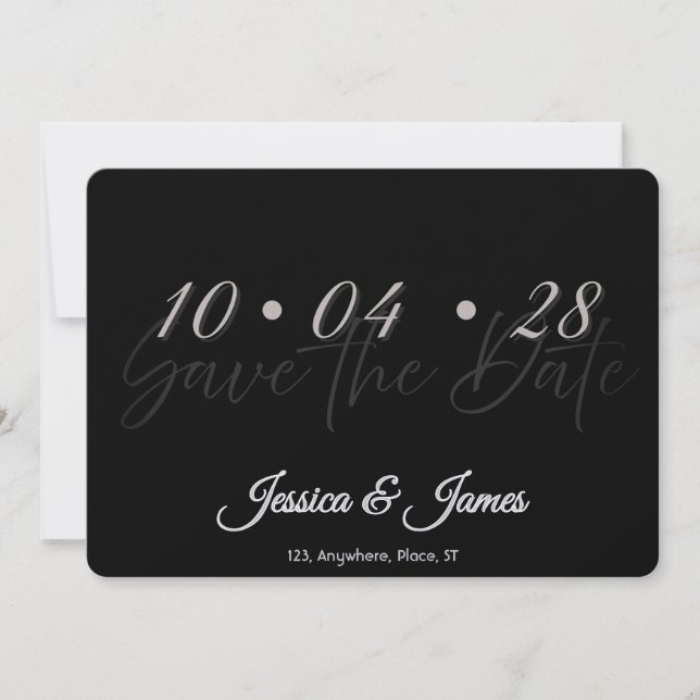 Customize  Personalized Save the Date (Front)