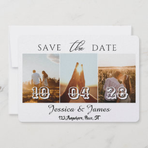 Customize Photo Personalized Save the Date