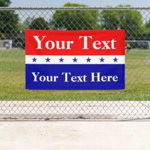 Customize Political Election  Campaign Banner