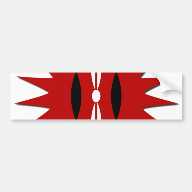 Customize Product Bumper Sticker (Front)