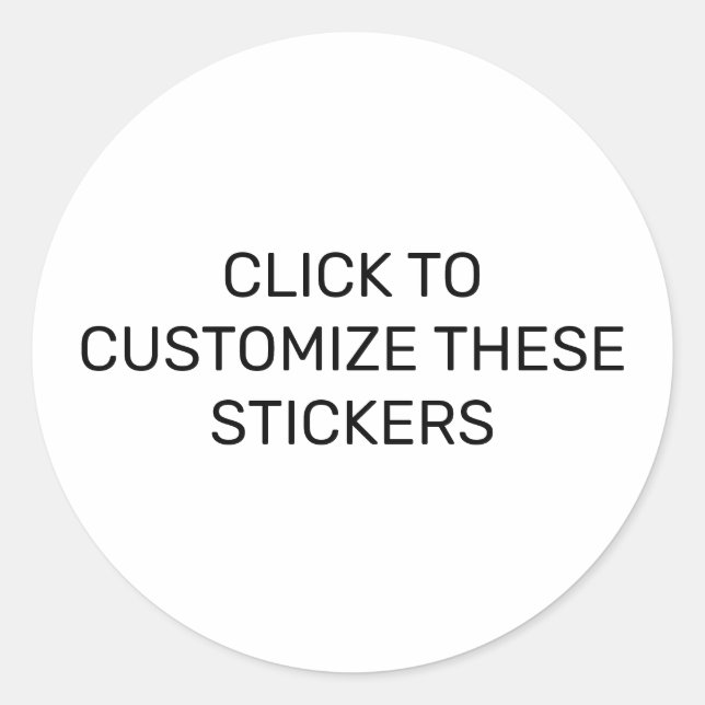  CUSTOMIZE THESE STICKERS  (Front)