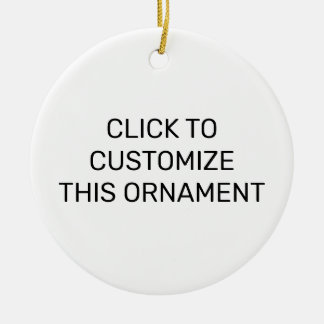 CUSTOMIZE THIS ORNAMENT