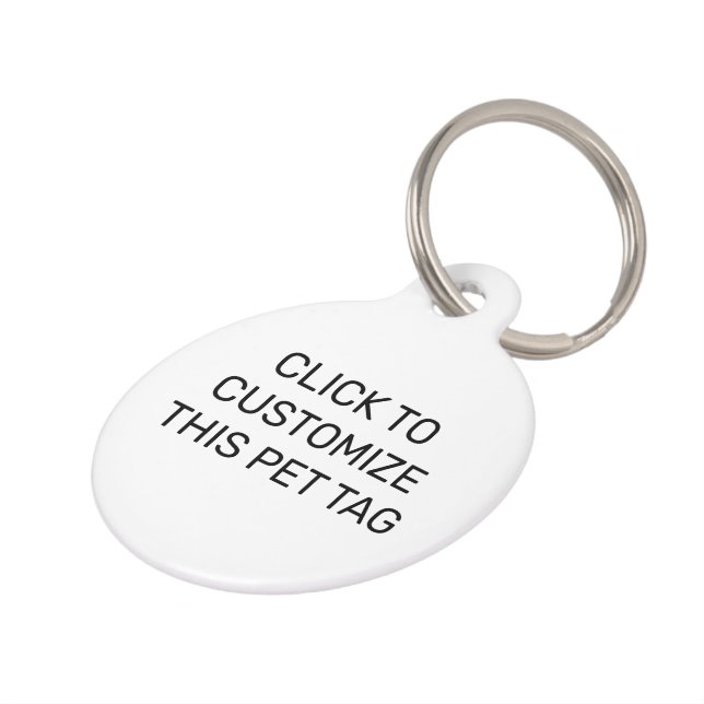 CUSTOMIZE THIS PET TAG (Side)