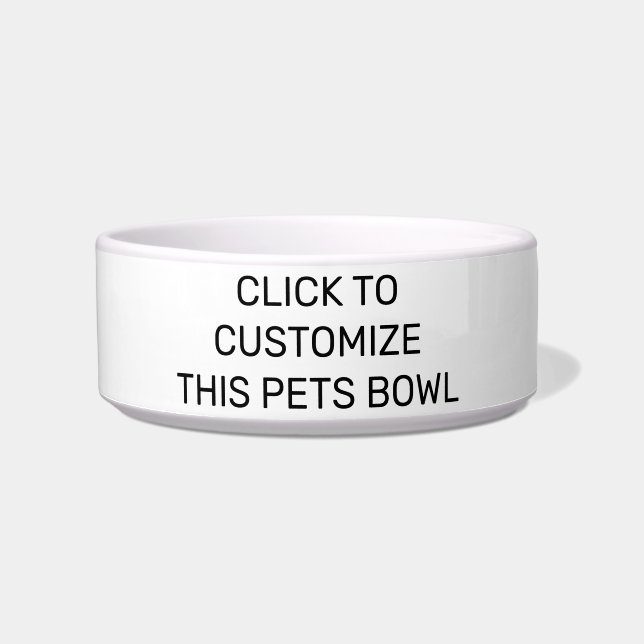 CUSTOMIZE THIS PETS BOWL (Front)