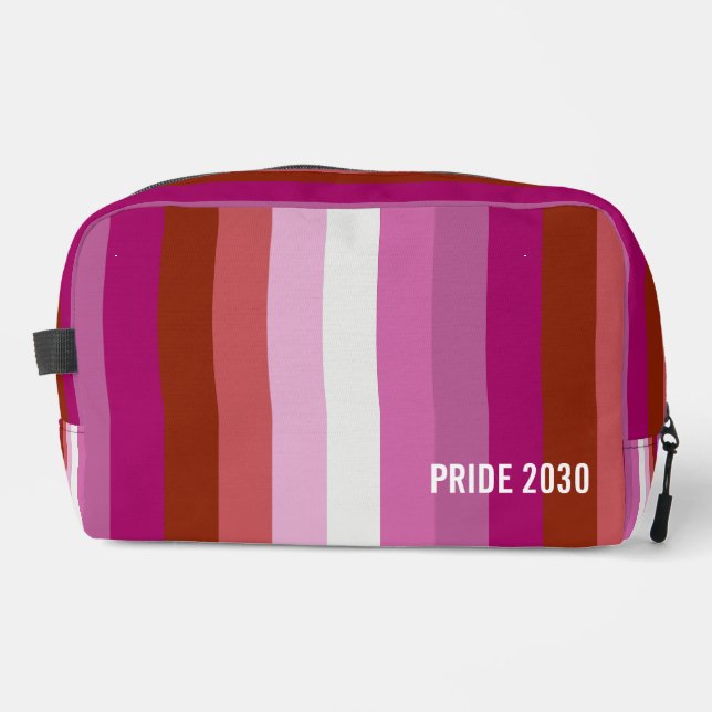 Customize Toiletry Bag - Lesbian Pride  (Front)