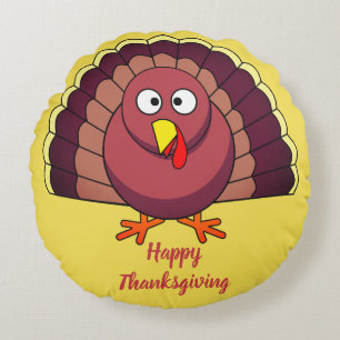 Customize Turkey Round Cushion