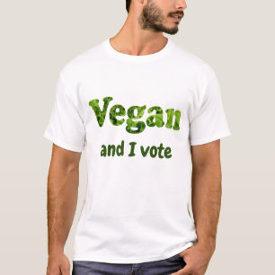 Customize Vegan Activist Voter T-Shirt